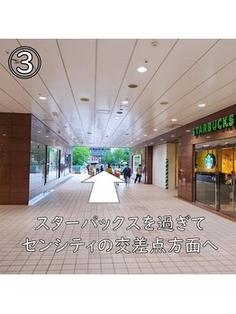 ブルックリンボディラボ/店舗までのルート３