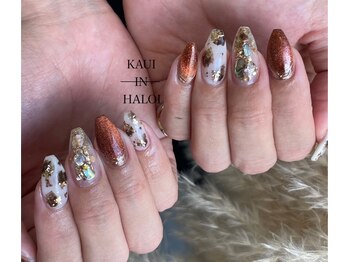 カウイ イン ハロイ(Kaui in haloi)の写真/持ち込みデザイン大歓迎♪センス・モチの良さ・接客に自信あり◎お時間内でお好きなデザインをご提供！