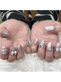 ソワ(sowa)/ツイードネイル