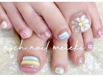 アッシュ 名駅店(ASCH)/パラジェルフットネイル/名古屋/