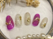 ビューティー マイラ(beauty MyRA)/バービーマグネットネイル