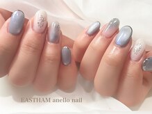 イーストハムアネーロネイル(EAST HAM anello nail)/持ち込みデザイン　￥7150