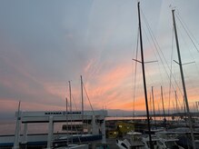 トリッカバルコニー ハヤマ(tricca Balcony Hayama)の雰囲気(最高のサンセットが見える日も。)