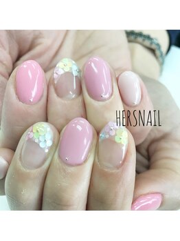 ベベ 伊丹店(BeBe)/お花ネイル