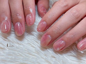 アイネイルズ 吉祥寺店(I nails)/桃ネイル[吉祥寺]