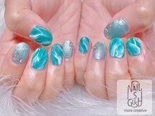 ネイルズガッシュ 溝の口店(NAILs GUSH)/ニュアンス/キラキラ/マグネット