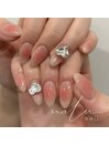 マグネットネイルグラデーション