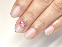 モーヴネイル(mauve.nail)/大人華やかシンプルデザイン☆
