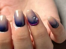 レア(Le'a)/逆グラデーションネイル