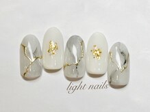 ライトネイルズ センリ(Light nails SENRI)/大理石ネイル