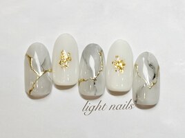 大理石ネイル