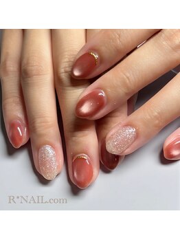 アールネイルドットコム(R*NAIL.com)/ちゅるん秋ネイル