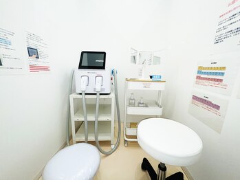 みつばちさろん/体験の流れ4 機械～照射説明