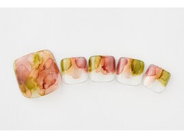 【フットネイル】インクタイダイ