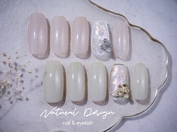 ナチュラルデザイン 品川本店(Natural Design)/ワンポイントArtネイル/本田
