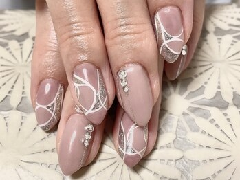 ネイルサロン リュバン ローズ(nailsalon Ruban Rose)/プッチ風ネイル