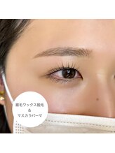 ワンバイワン(one by one)/眉毛ワックス&マスカラパーマ