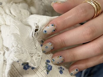 アイネイルズ 心斎橋店(I-nails)/【Lica】春 お花 デザイン