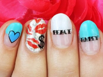 ネイルサロン 爪吉/可愛い系☆まっすぐフレンチ！