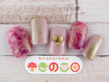 ネイルサロン きのこ/選べるデザインMコース