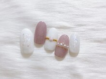 モンスリールネイル(Mon sourire nail)/【ハンド】定額アート7980円