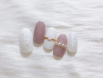 モンスリールネイル(Mon sourire nail)/【ハンド】定額アート7980円
