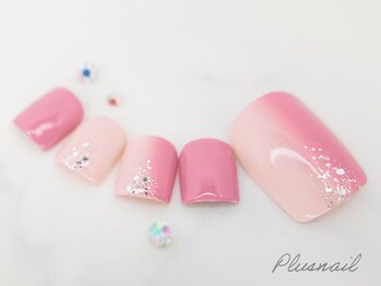 プラスネイル 北千住東口店(PLUS NAIL)/【1473】定額9,889円縦グラ