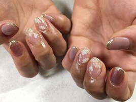 大人春ネイル