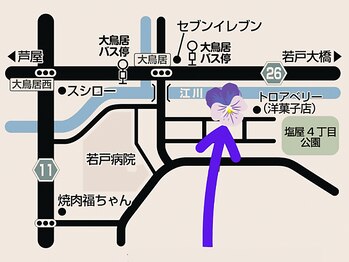 ビオラ(Viola)/◇ 周辺地図