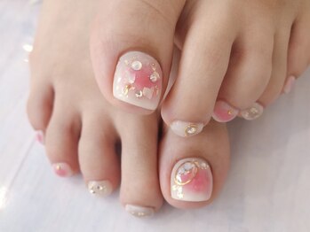 リュバンネイル(Ruban nail)の写真/春にぴったりのトレンドを取り入れたデザインが魅力♪カラーやパーツも豊富にご用意☆