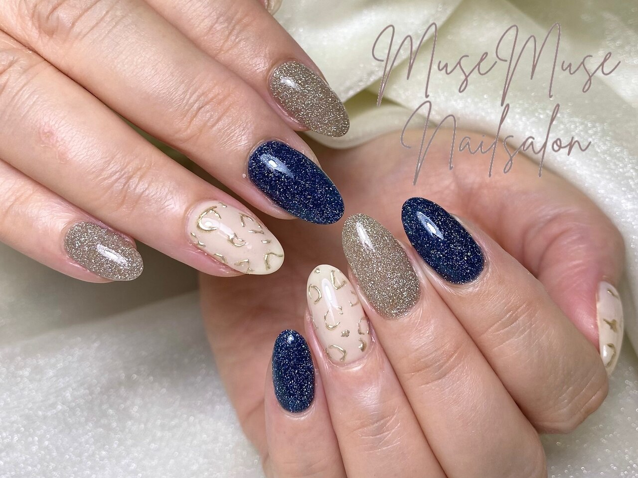 M-STYLE ネイルアート筆 青 M-STYLE ネイルアート筆 青