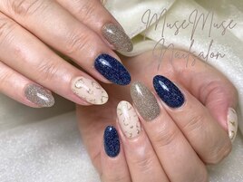 ミラーのレオパードネイル