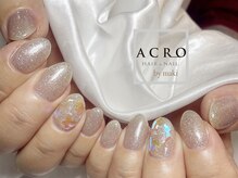 アクロネイル アンド アイ(ACRO NAIL&EYE)/ラメワンカラー