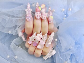 ロカネイル(ROKA NAIL)/パーツつけ放題★深夜営業