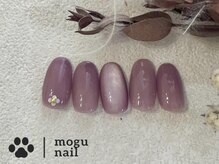 モグネイル(Mogunail)/大人シンプル /お花ネイル