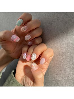 リルム(Relum)/ぷっくりデザインネイル♪