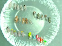 ネイル ドゥ 岡山駅前店(Nail Doux)/8月スタッフオススメアート♪