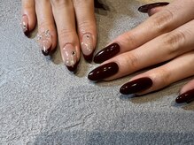 アリュメ 三重鈴鹿店(allum)/ボルドートレンドネイル
