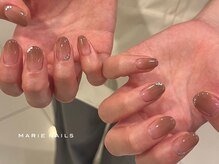 マリーネイルズ 心斎橋店(MARIE NAILS)/5500円＋追加スワロ 0904a