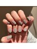 【ご新規様☆】HAND◇美フレンチ(ベースカラーあり)　¥8,900