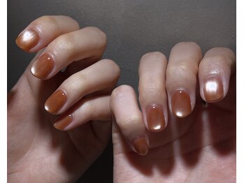 ルポ(Repos.)/秋色マグネットネイル