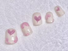 ティーエス ネイル ガーデン(T.S Nail Garden)/ぷくぷくハート