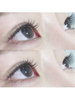 フレイムス ヘアアンドアイラッシュ 大宮東口店(Frames)/Cカール　0.15×0.1　１４０本