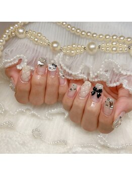 アイカ(Aika)/キルティングリボンネイル