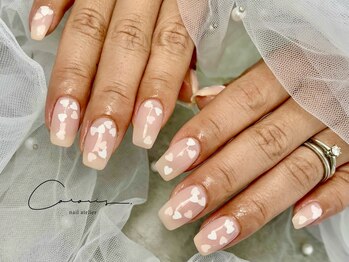 ネイル アトリエ クロリ(nail atelier Coloris)/ハートホロ/バレンタインネイル