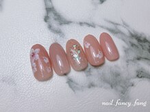 ネイル ファンシーファング(nail_fancy_fang)/桜ネイル