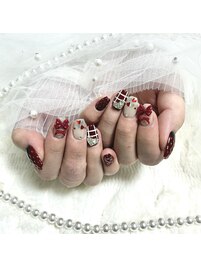 春ネイル☆いちごネイル