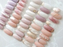ビームズ トータルビューティー 西中島店(BeeMs Total Beauty)の雰囲気（シンプルからニュアンスネイルまで。定額サンプル豊富です）