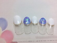 プライベートサロン イース/紫陽花ネイル