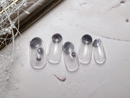 定額SimpleArt フレンチ クリア